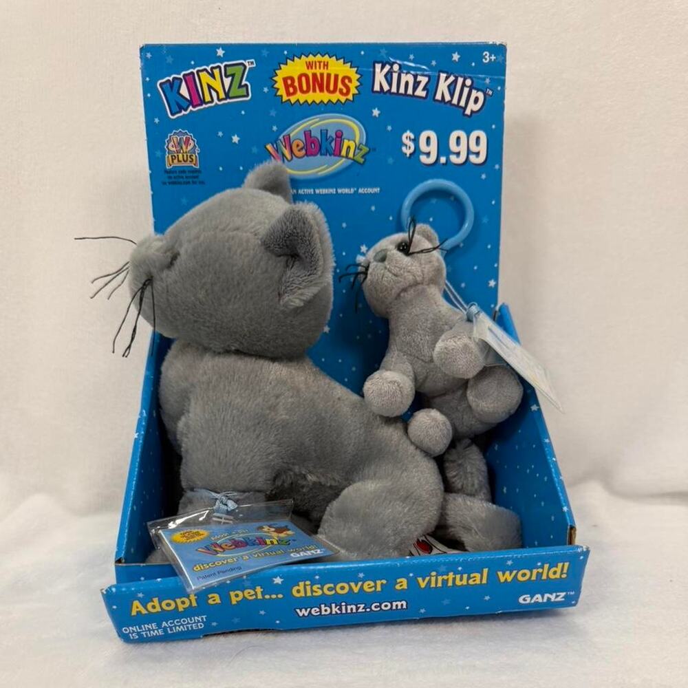 New ganz webkinz charcoal